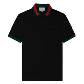 GUCCI Embroidery Logo Polo Shirt